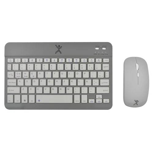 Kit de Teclado y Mouse Bluetooth Inalámbrico Color Negro | PERFECT CHOICE - Kit de Teclado y Mouse Bluetooth Inalámbrico Color Negro | PERFECT CHOICE -